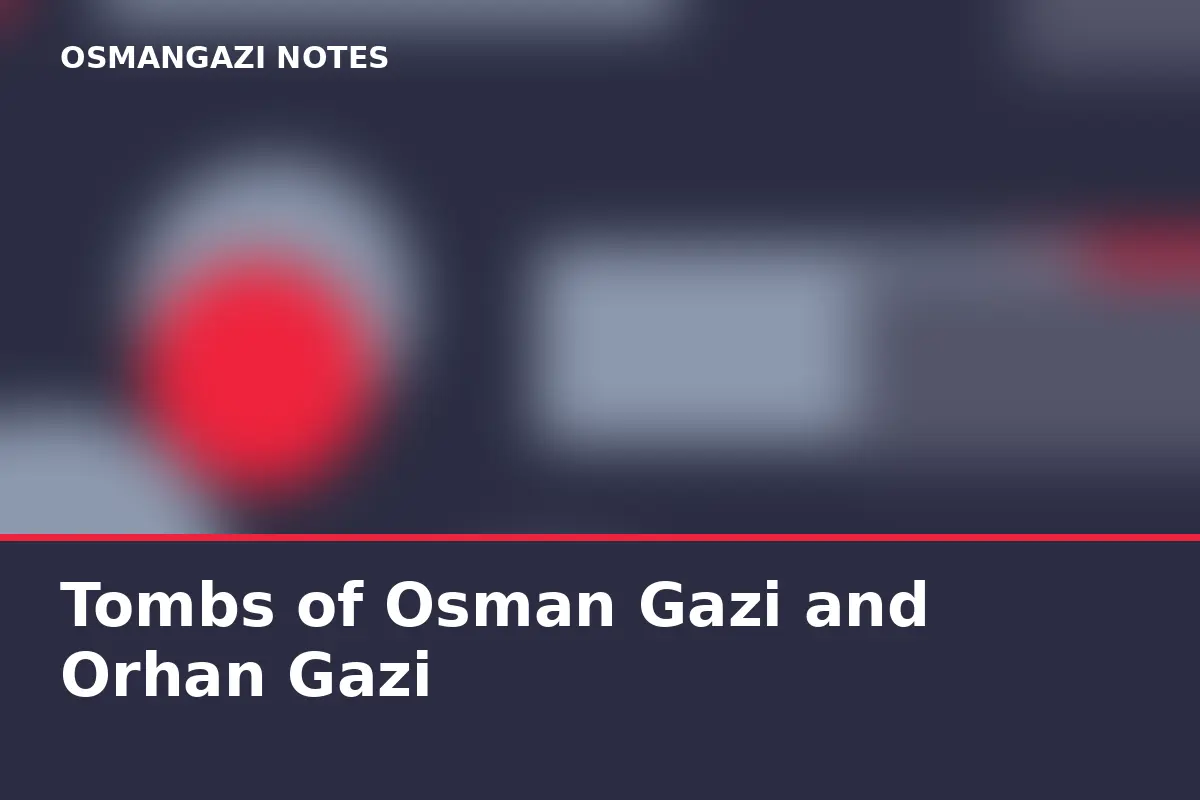 Tombs of Osman Gazi and Orhan Gazi